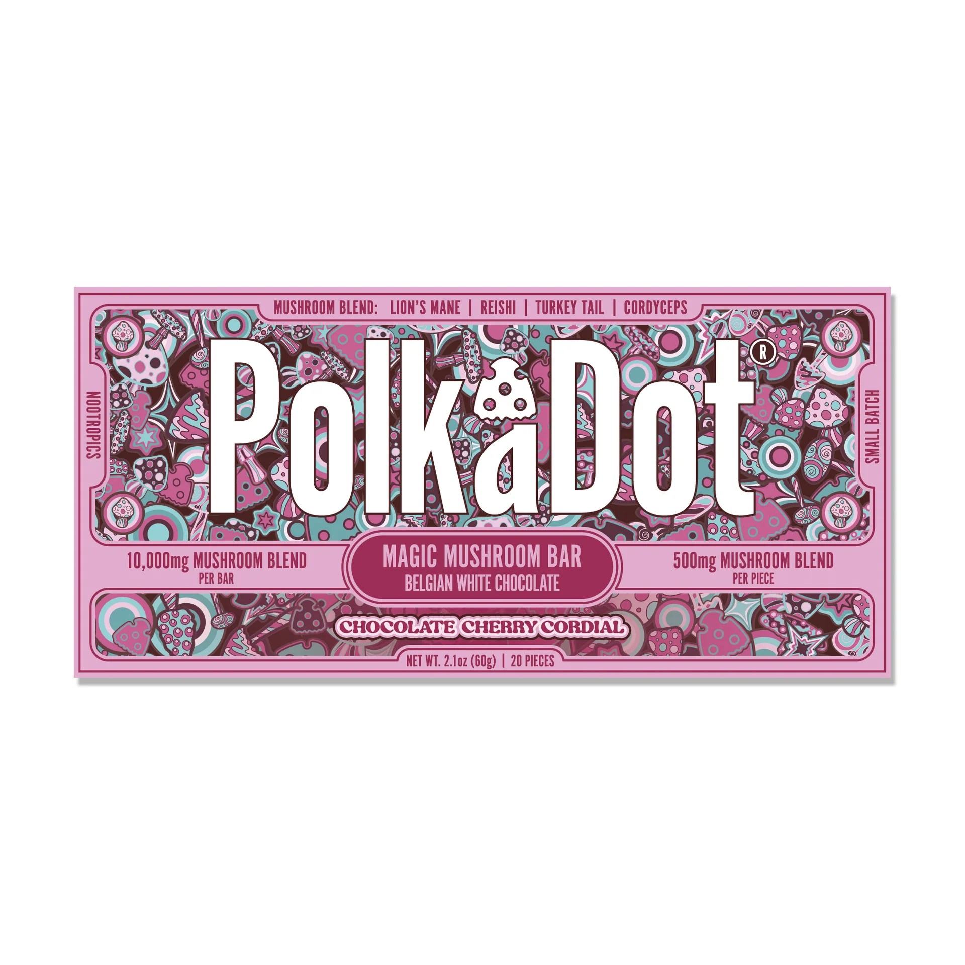 PolkaDot Bars: Chocolate Cherry Cordial
